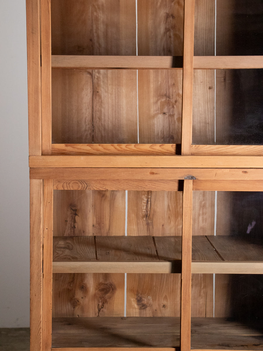 無垢の3段重ね棚