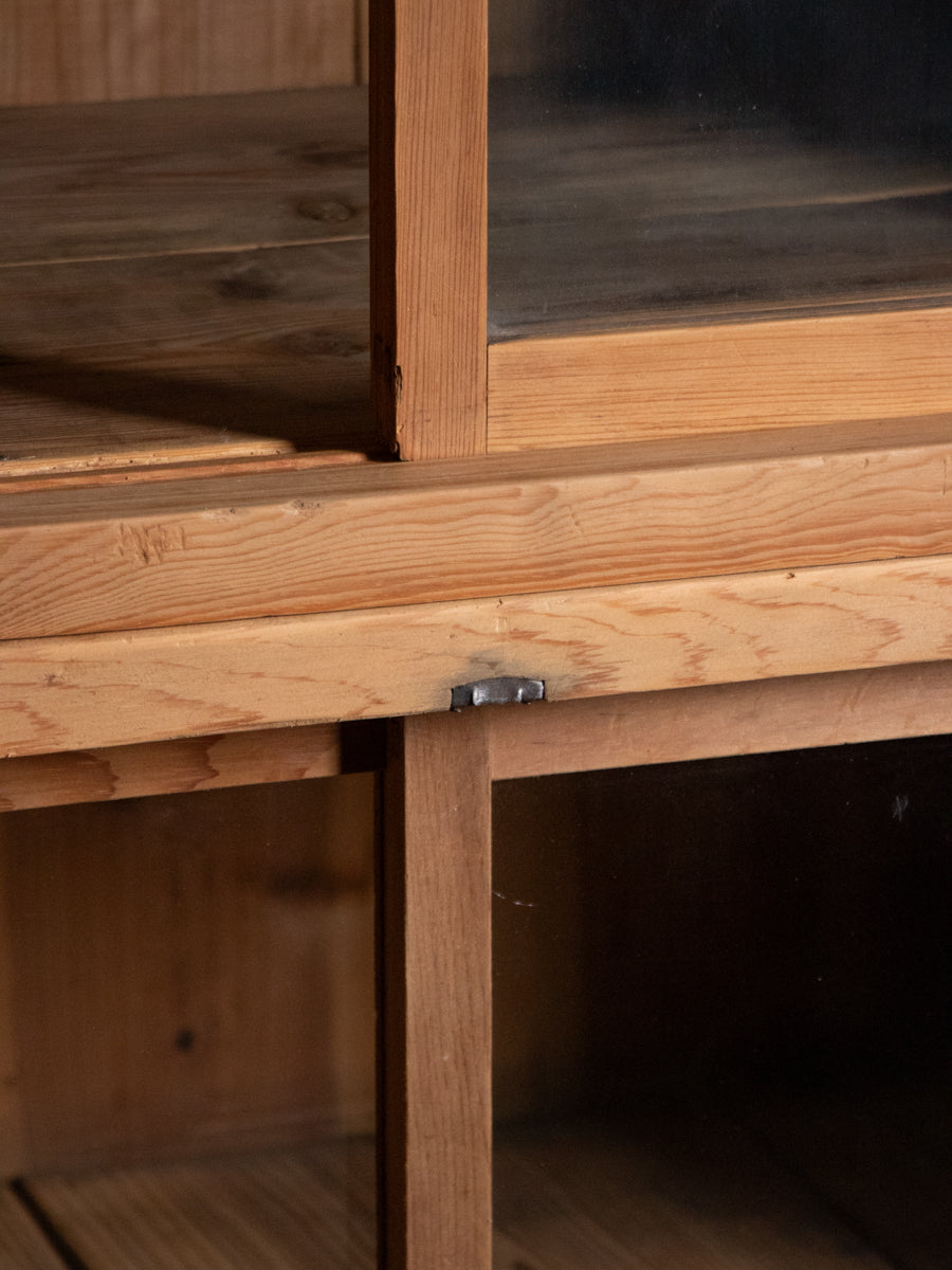 無垢の3段重ね棚