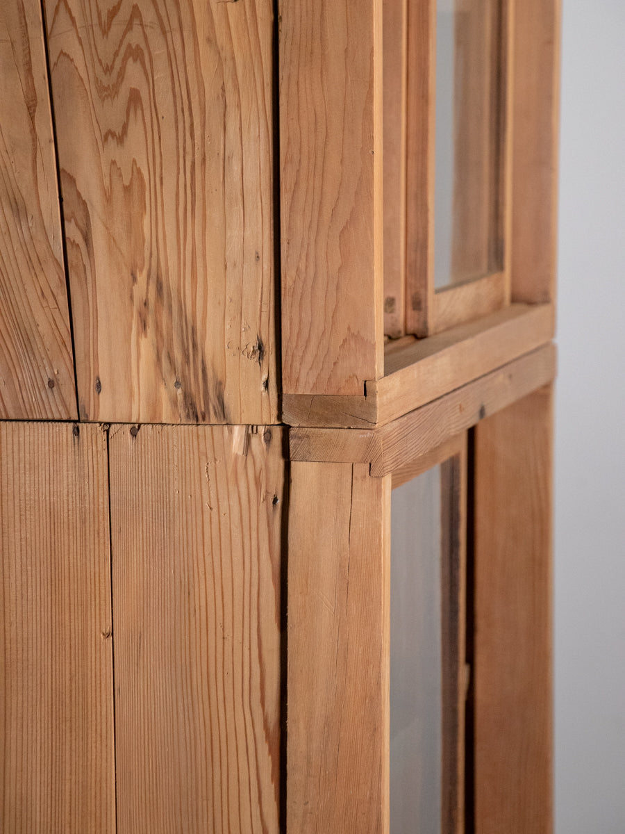 無垢の3段重ね棚