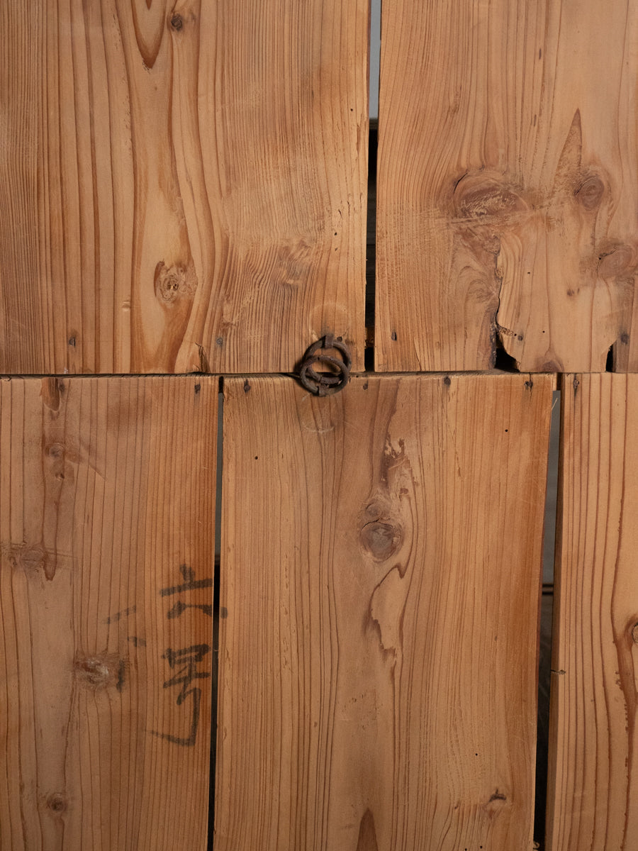 無垢の3段重ね棚