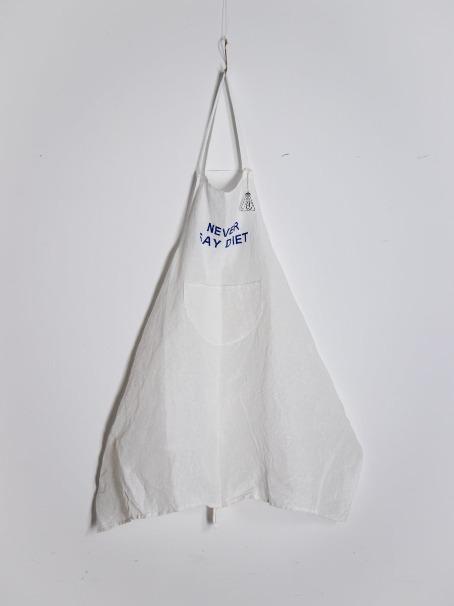 APRON B :NEVER SAY DIET