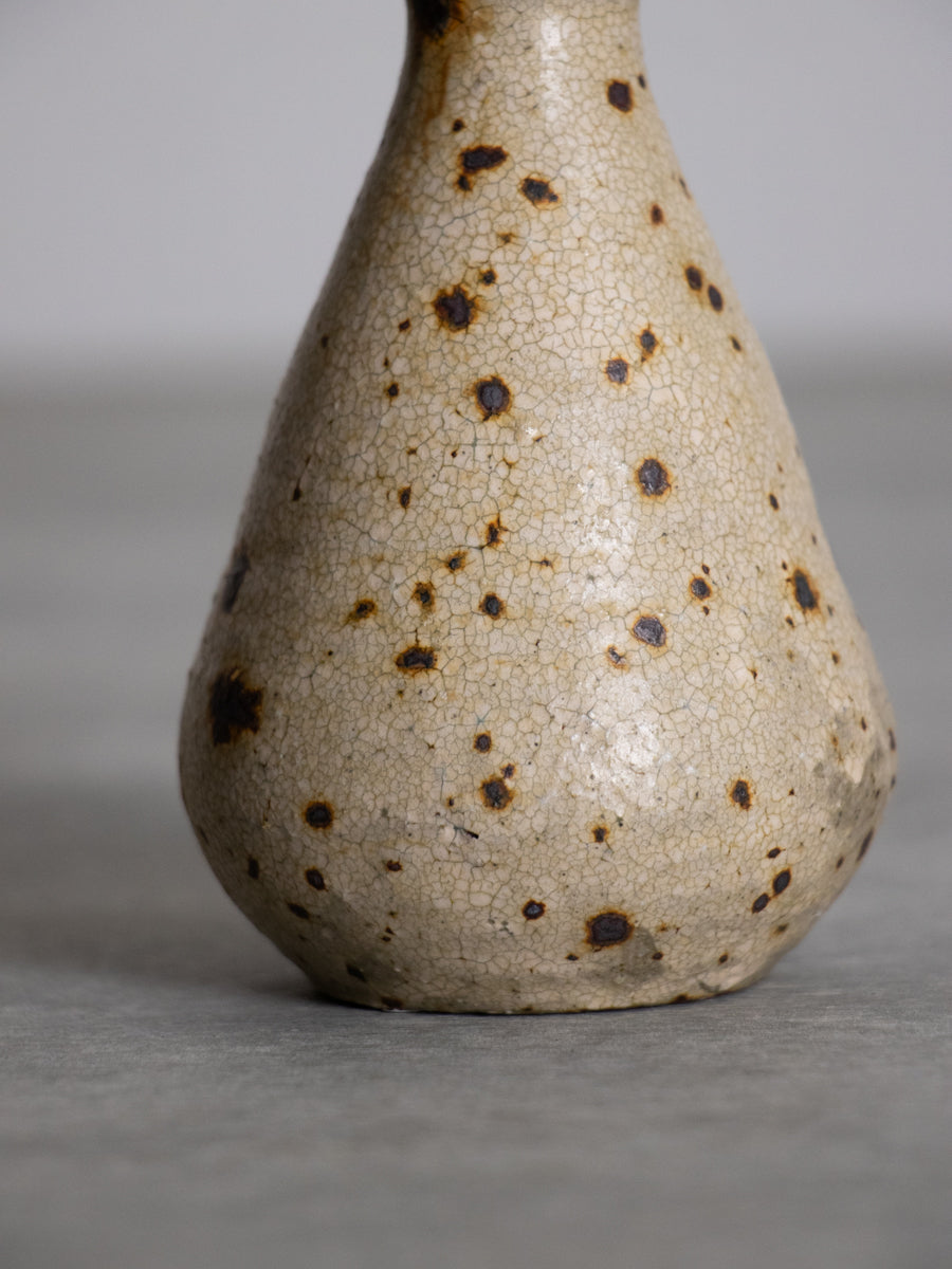 渋ヒビ手徳利　小