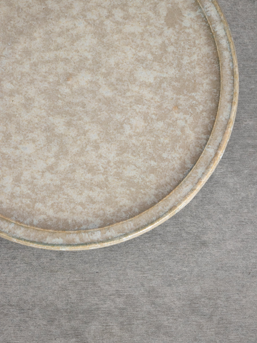 リム皿bS15cm (c 灰青)