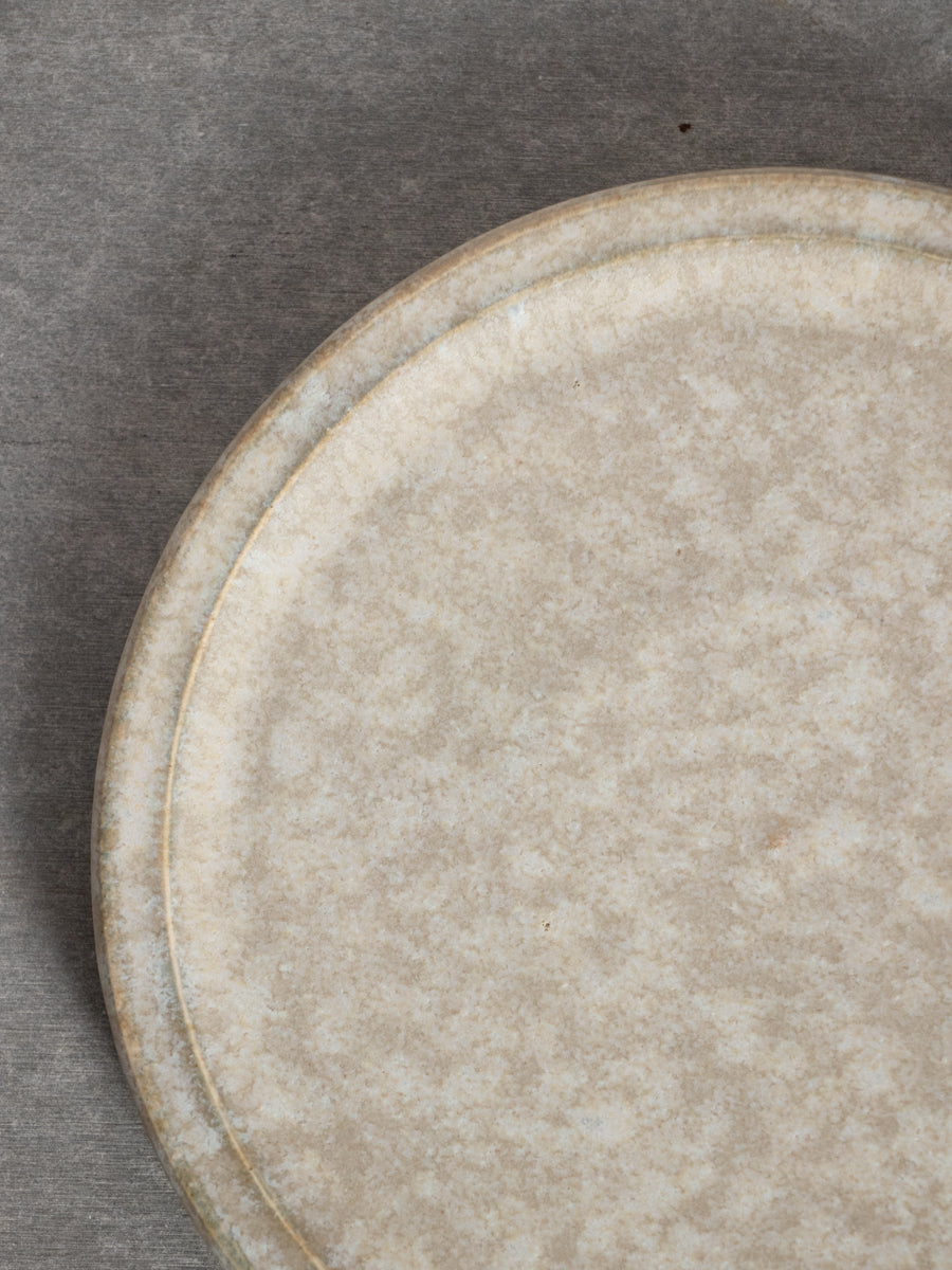 リム皿bS15cm (c 灰青)