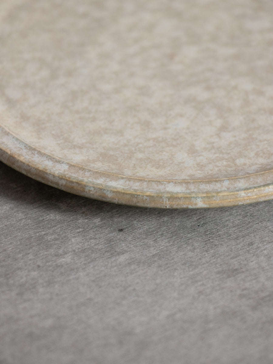 リム皿bS15cm (c 灰青)