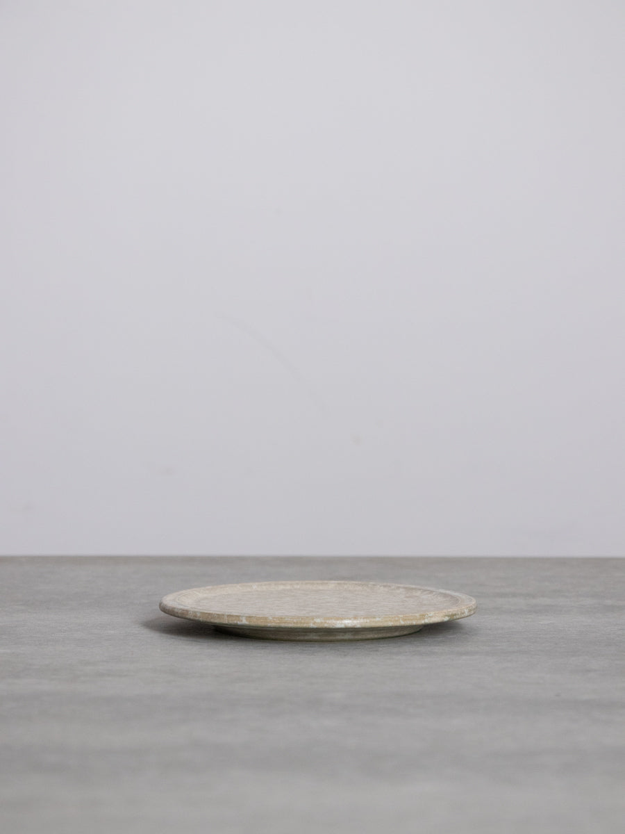 リム皿bS15cm (c 灰青)