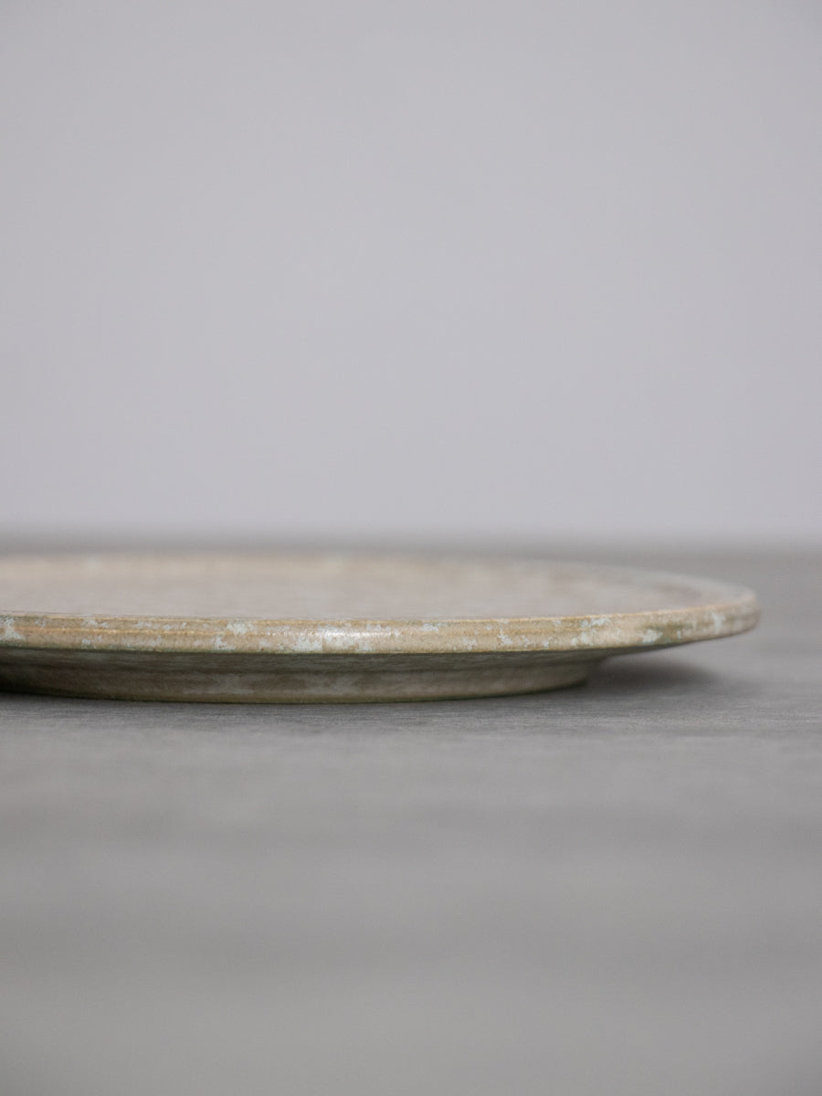 リム皿bS15cm (c 灰青)