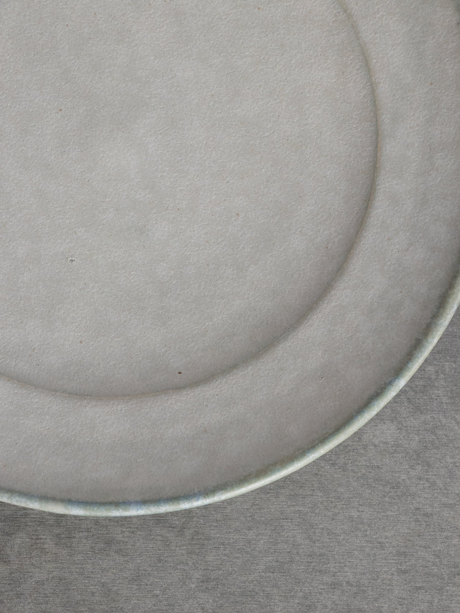 リム皿aL24cm (b 海碧)