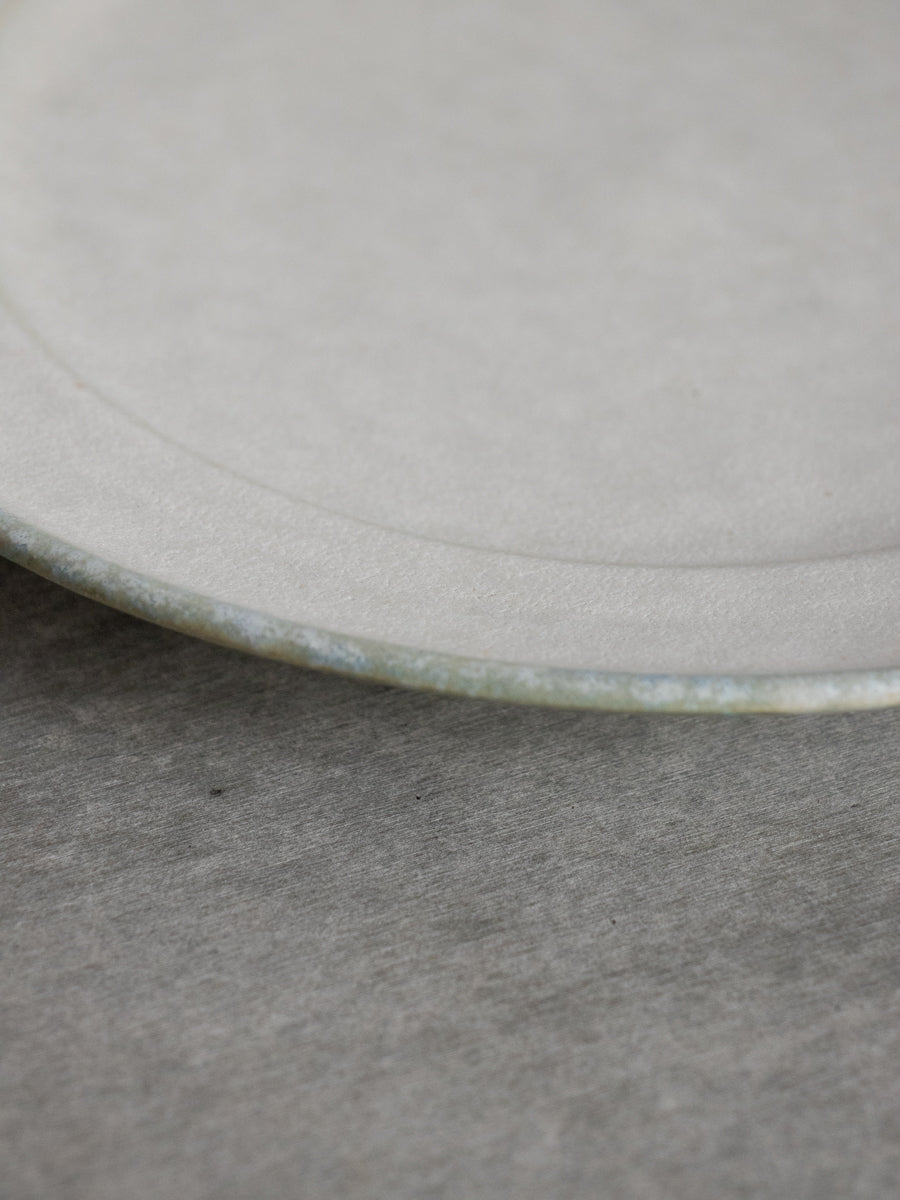 リム皿aL24cm (b 海碧)