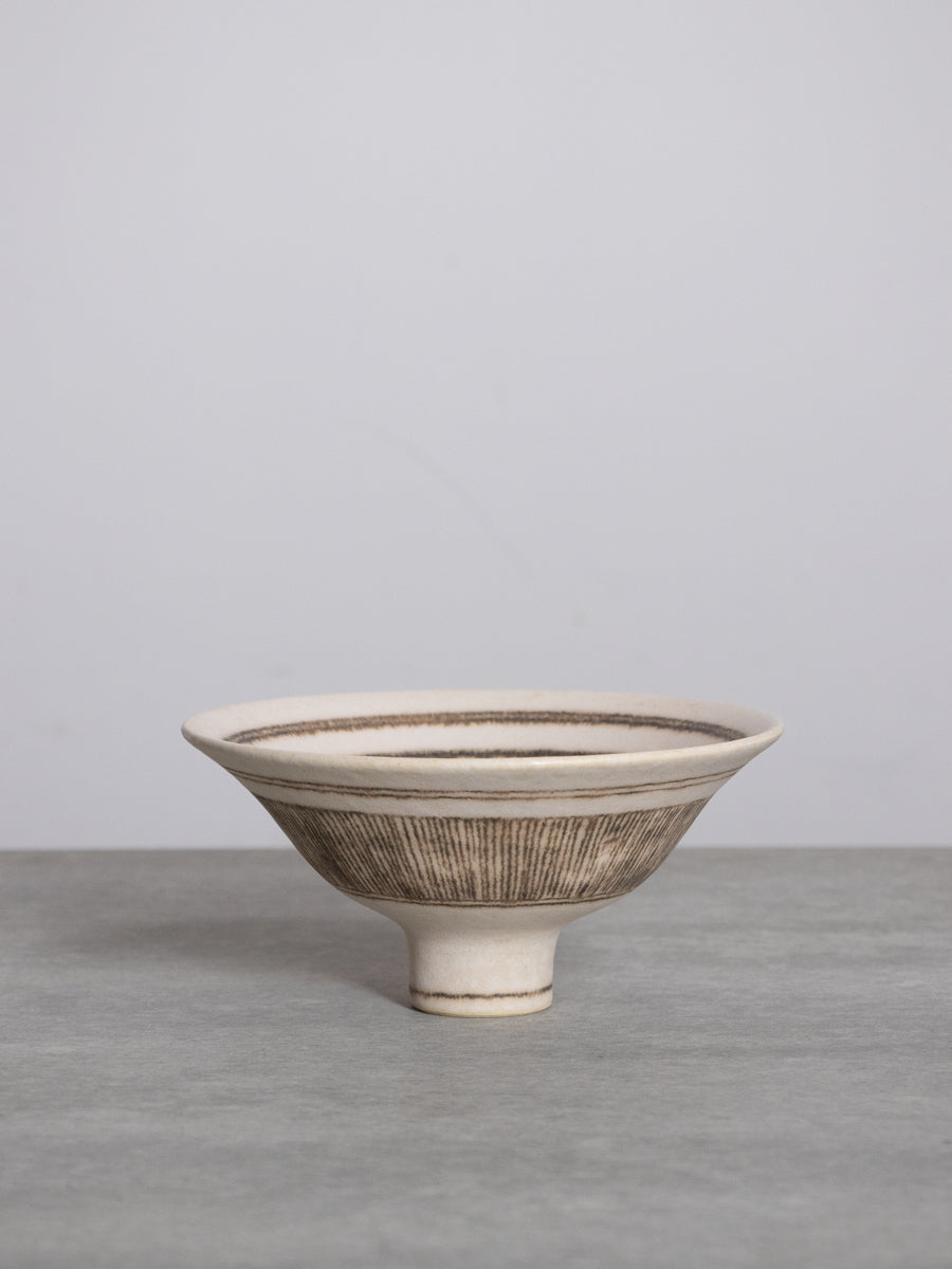 マンガン象嵌鉢