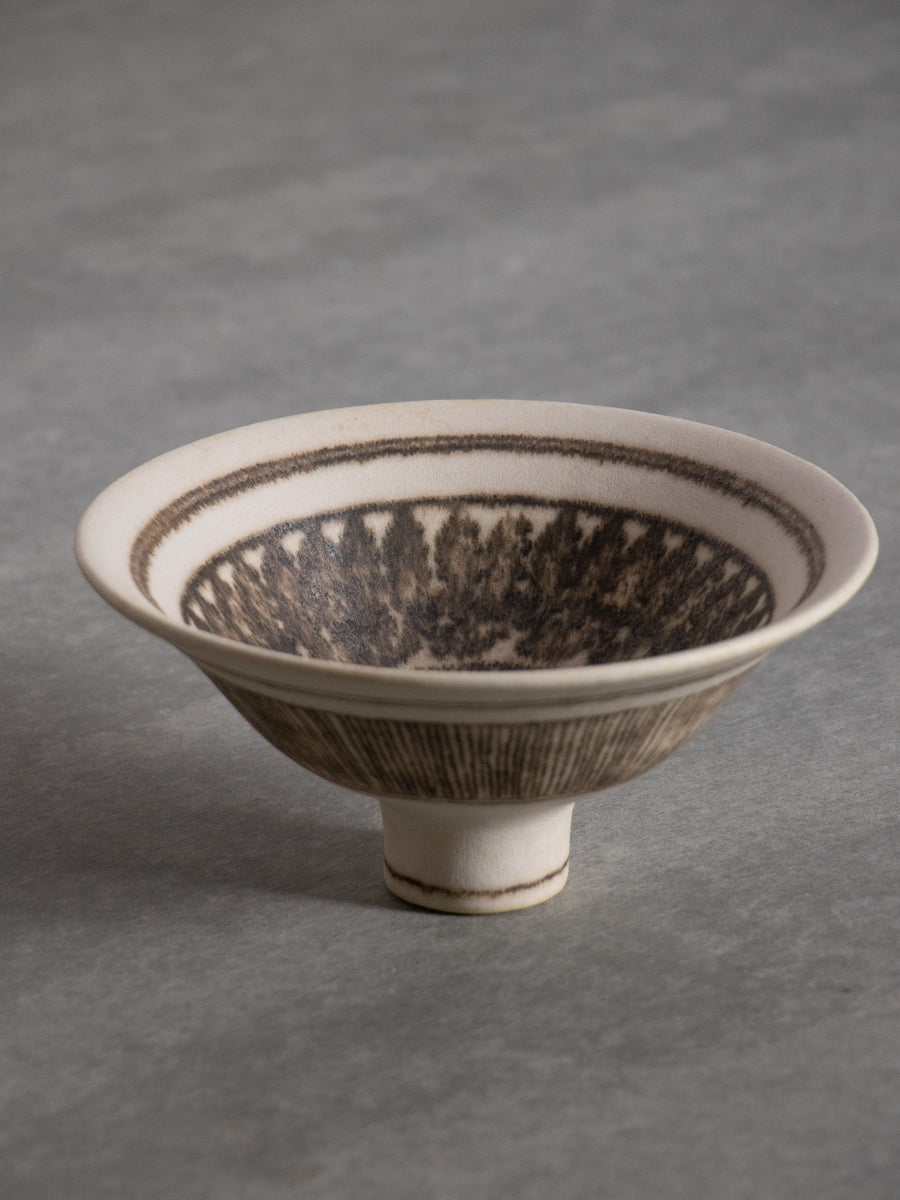 マンガン象嵌鉢