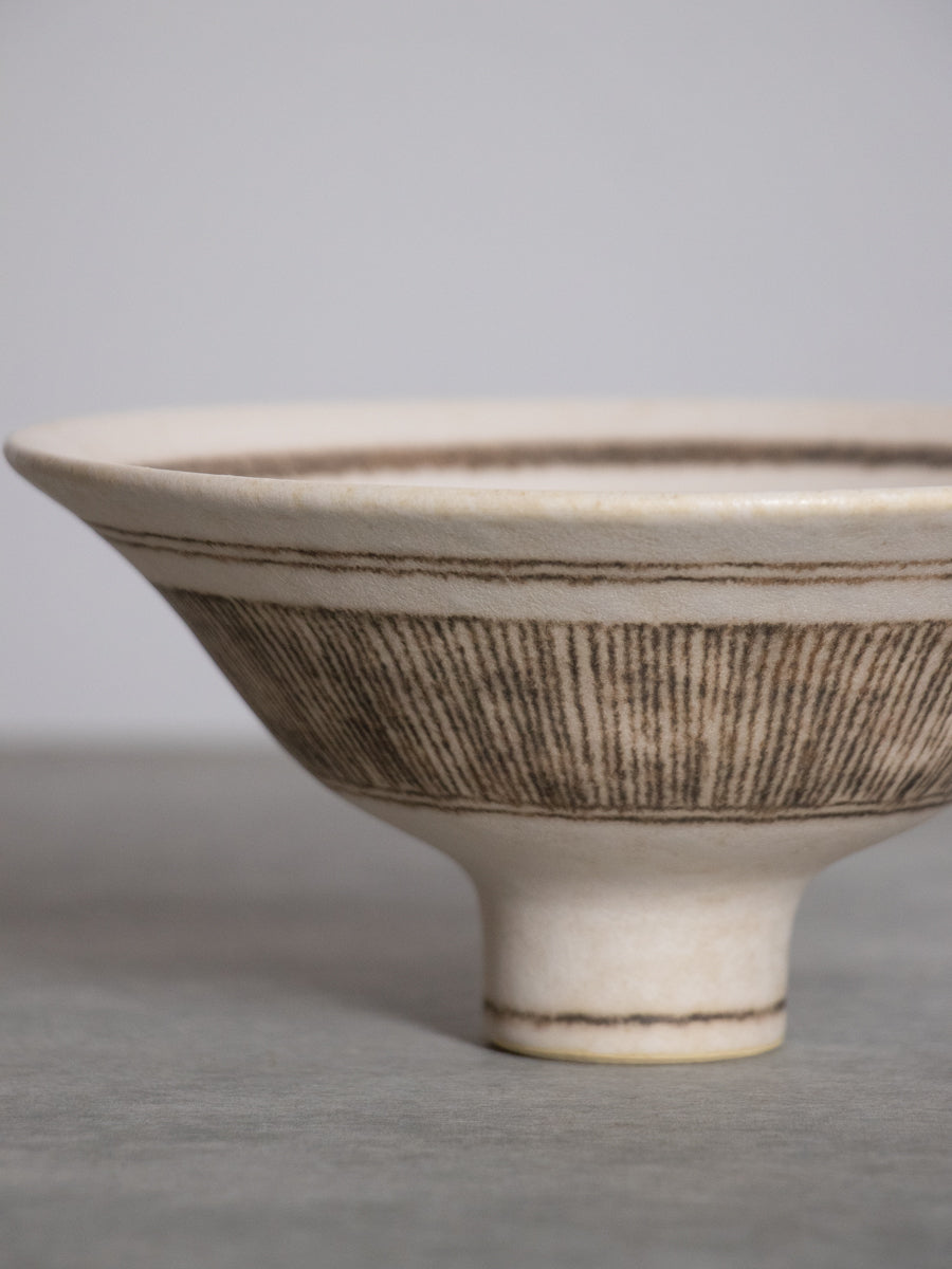 マンガン象嵌鉢