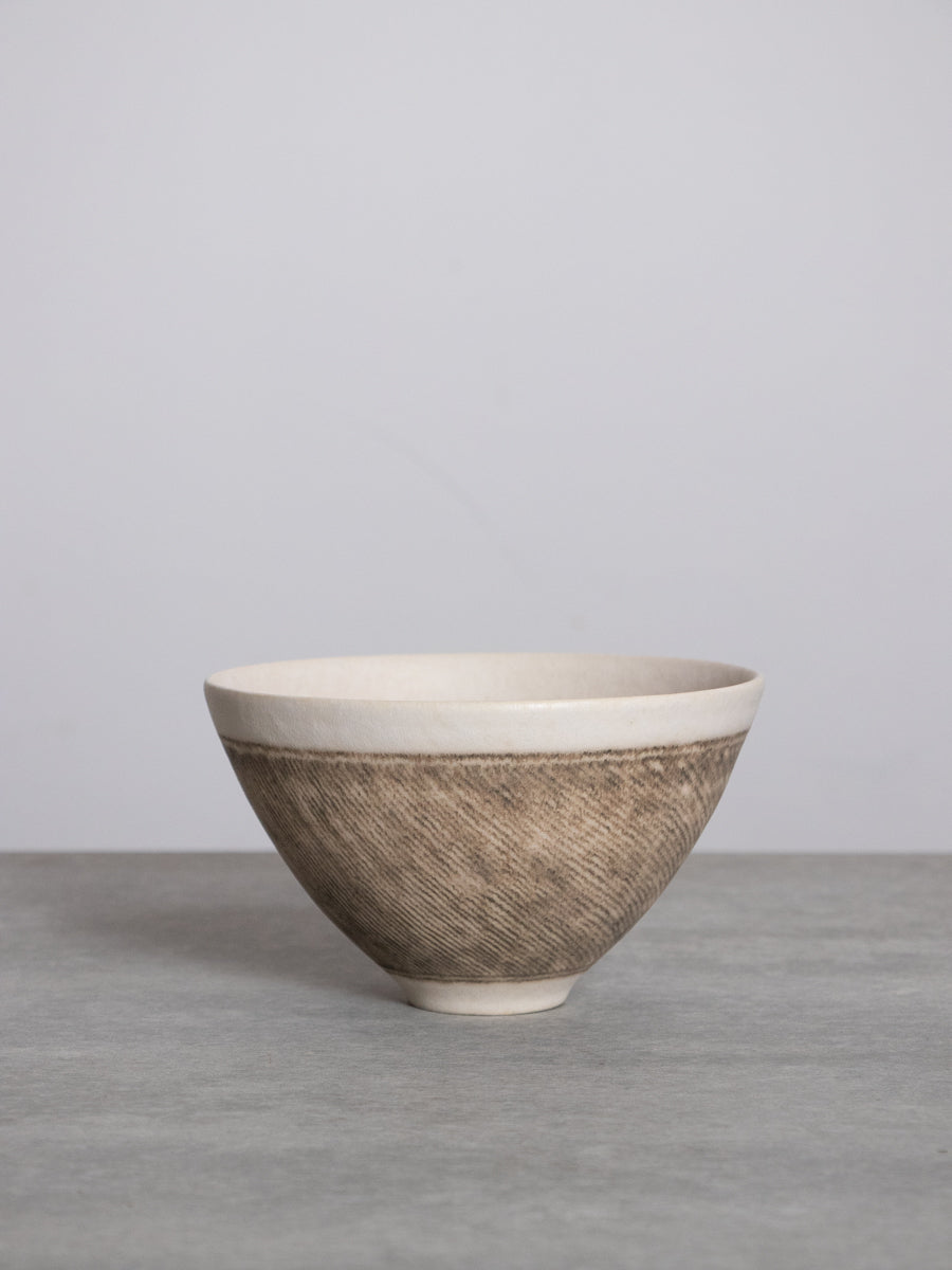 マンガン象嵌鉢