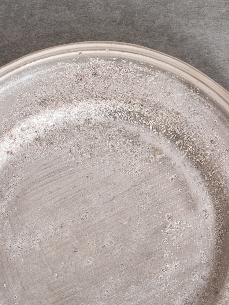 銀磁9.5寸リム皿