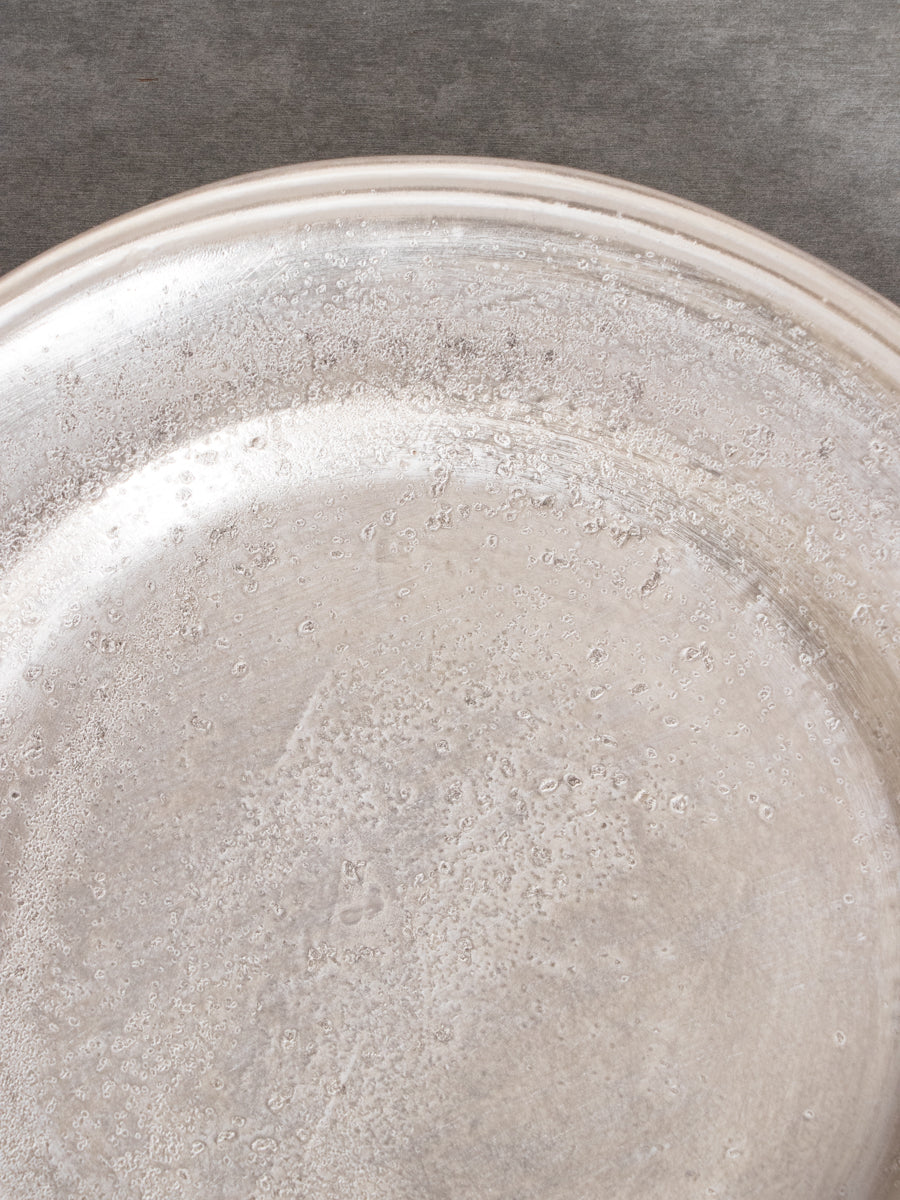 銀磁9.5寸リム皿