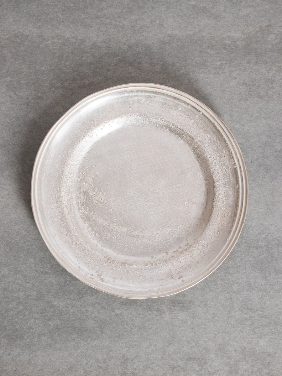 銀磁9.5寸リム皿