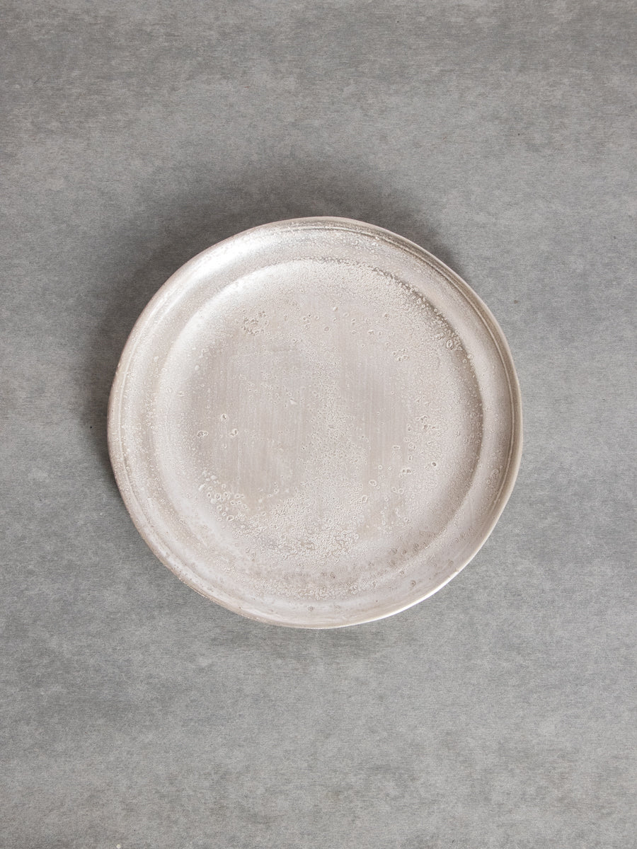 銀磁7.5寸リム皿