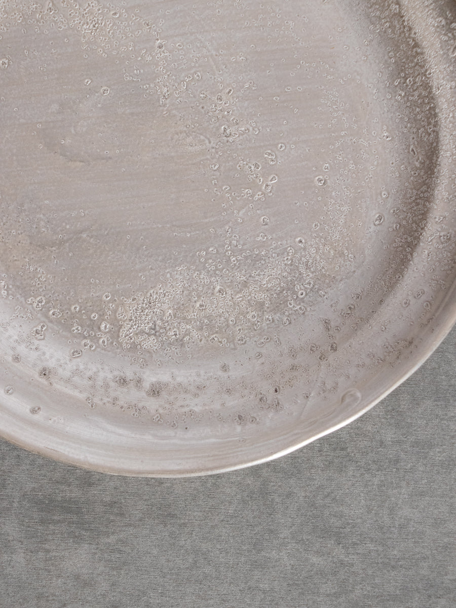 銀磁7.5寸リム皿