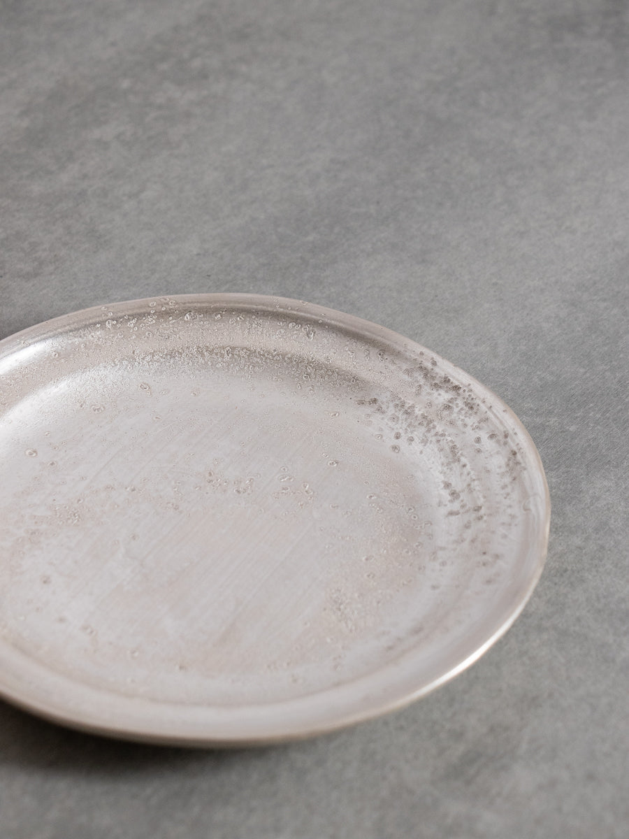 銀磁7.5寸リム皿