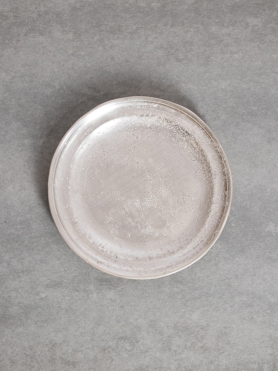銀磁7.5寸リム皿