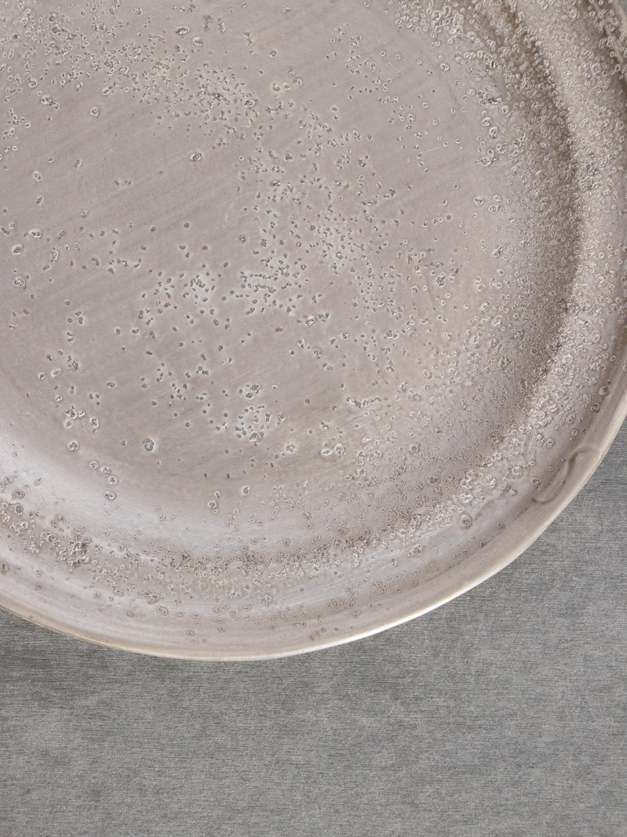 銀磁7.5寸リム皿