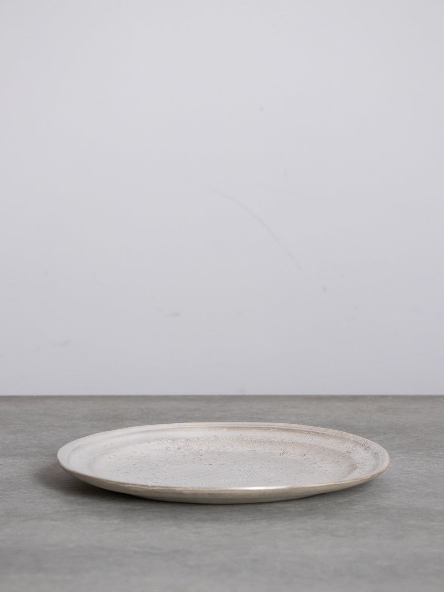 銀磁7.5寸リム皿