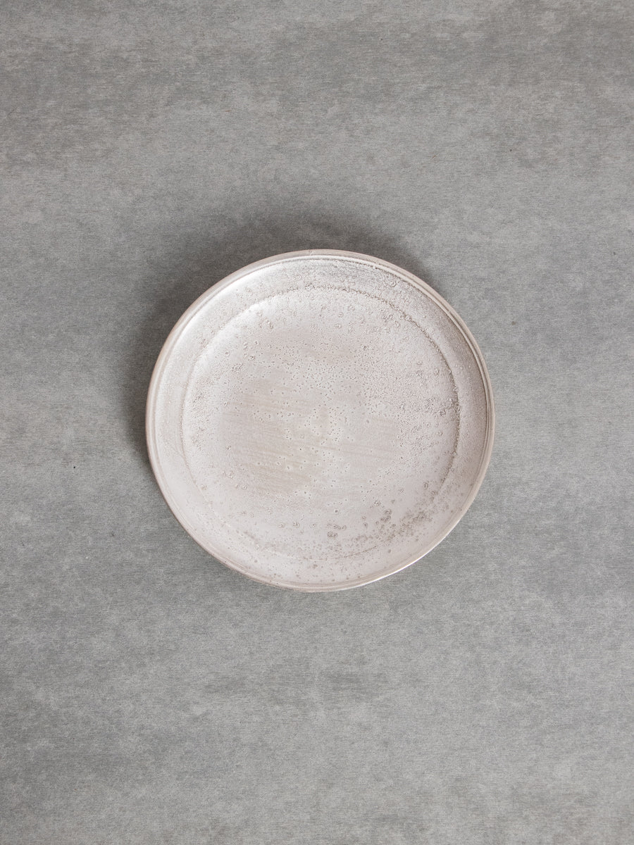 銀磁6寸リム皿