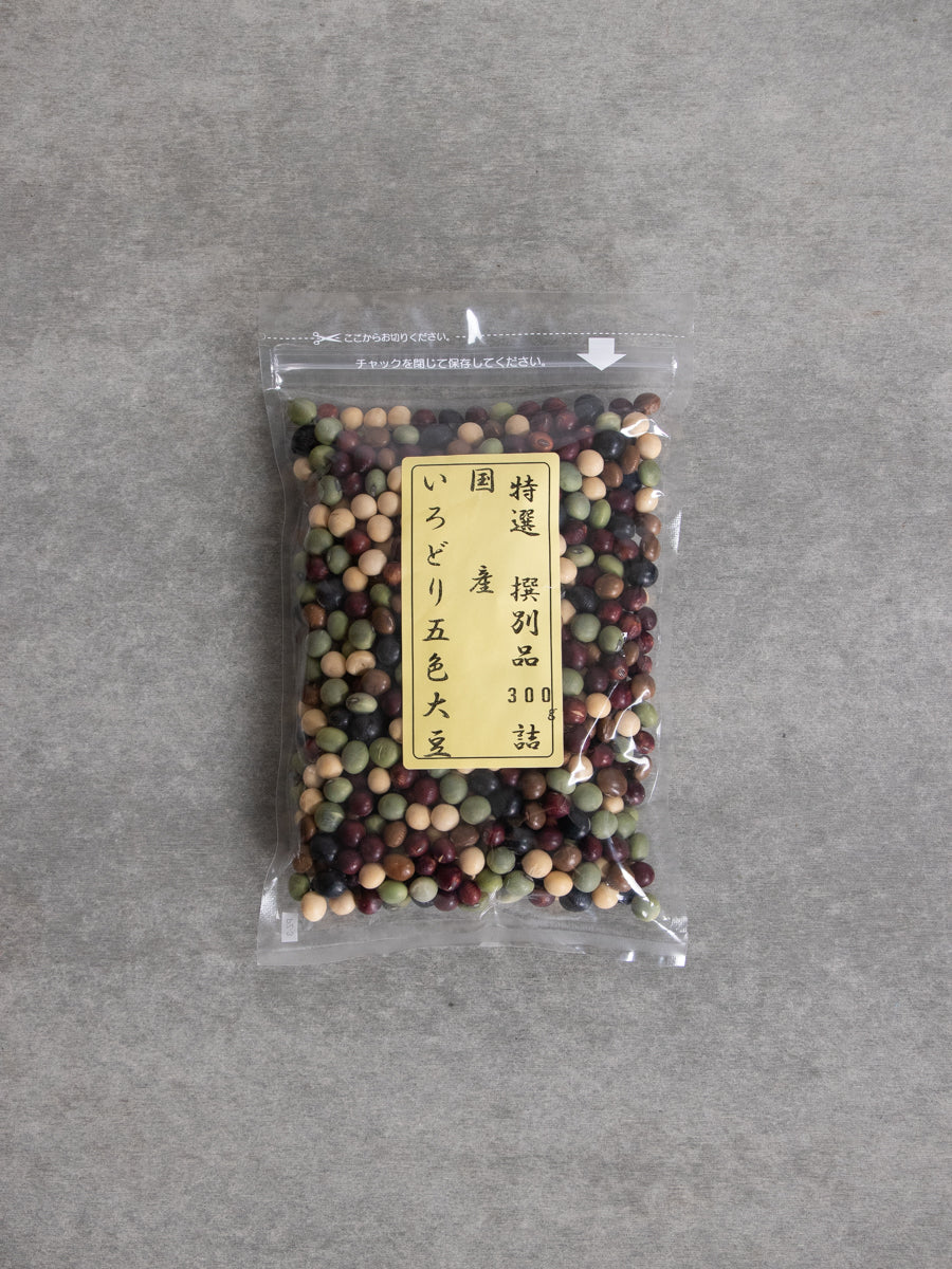 いろどり五色大豆 300g