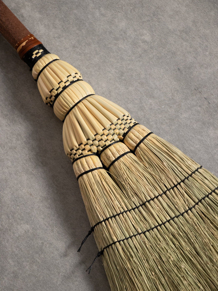 手箒3つ玉ロング (黒)