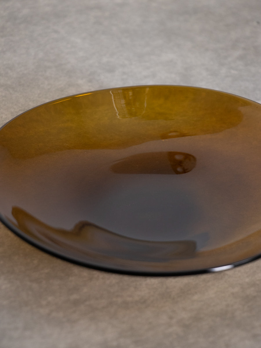 皿 (L) / Brown