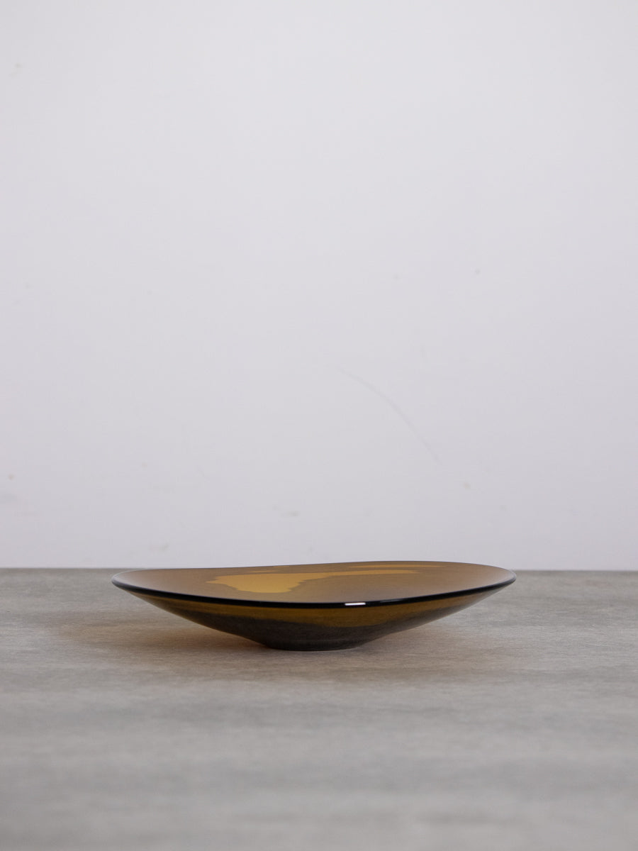 皿 (L) / Brown