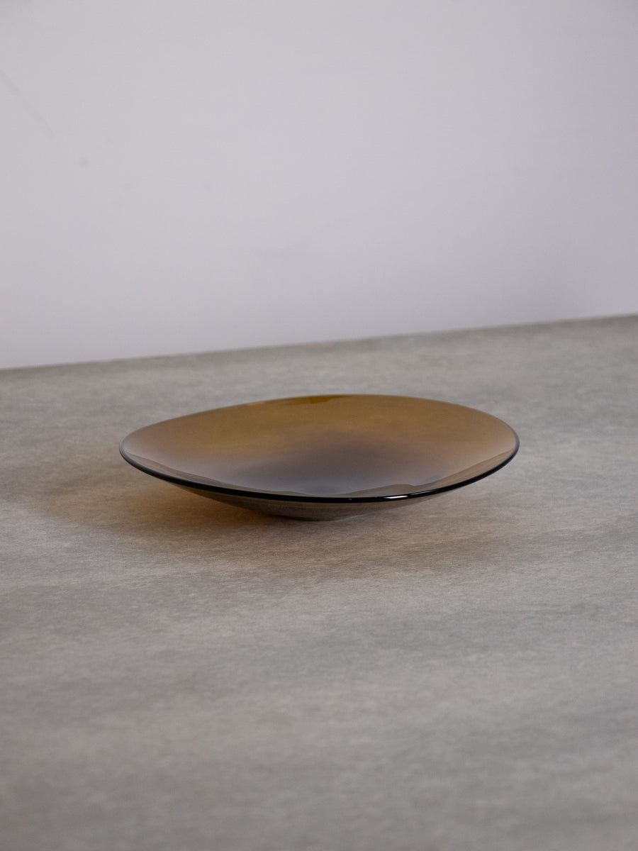 皿 (L) / Brown
