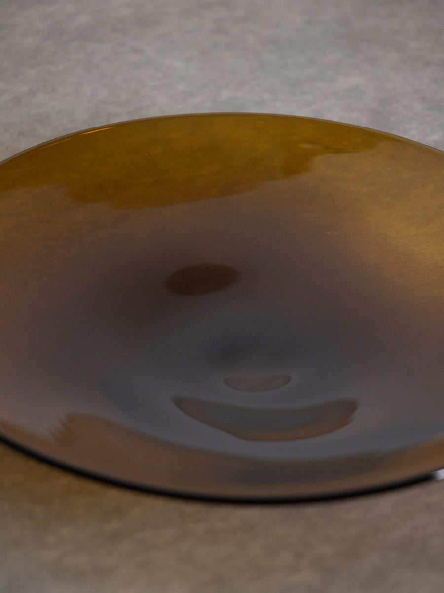 皿 (L) / Brown