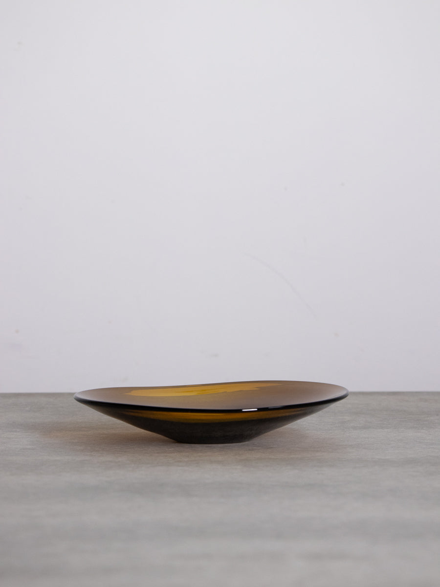皿 (L) / Brown