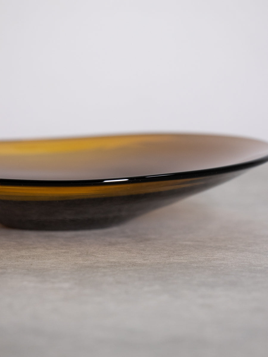 皿 (L) / Brown