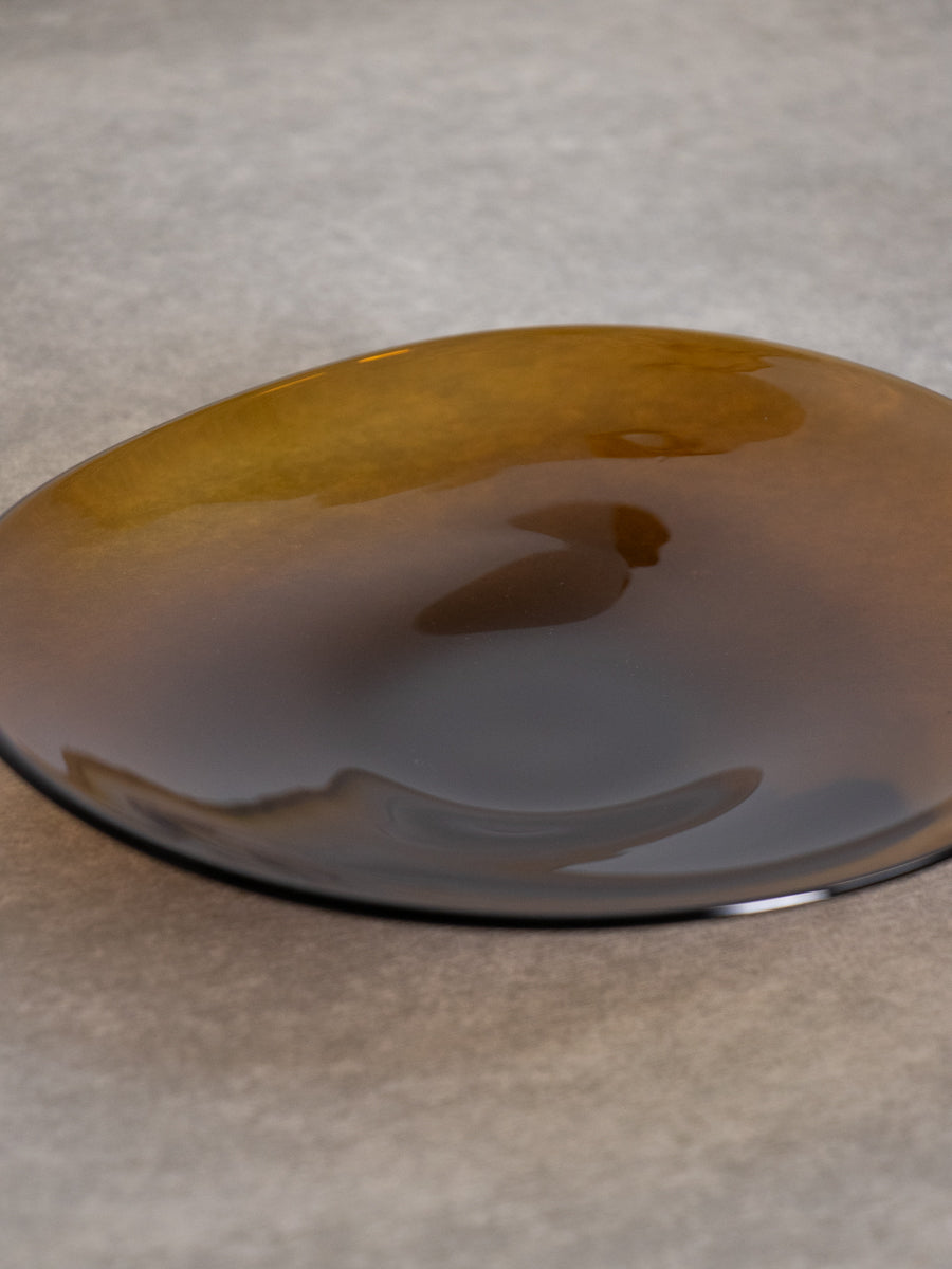 皿 (L) / Brown