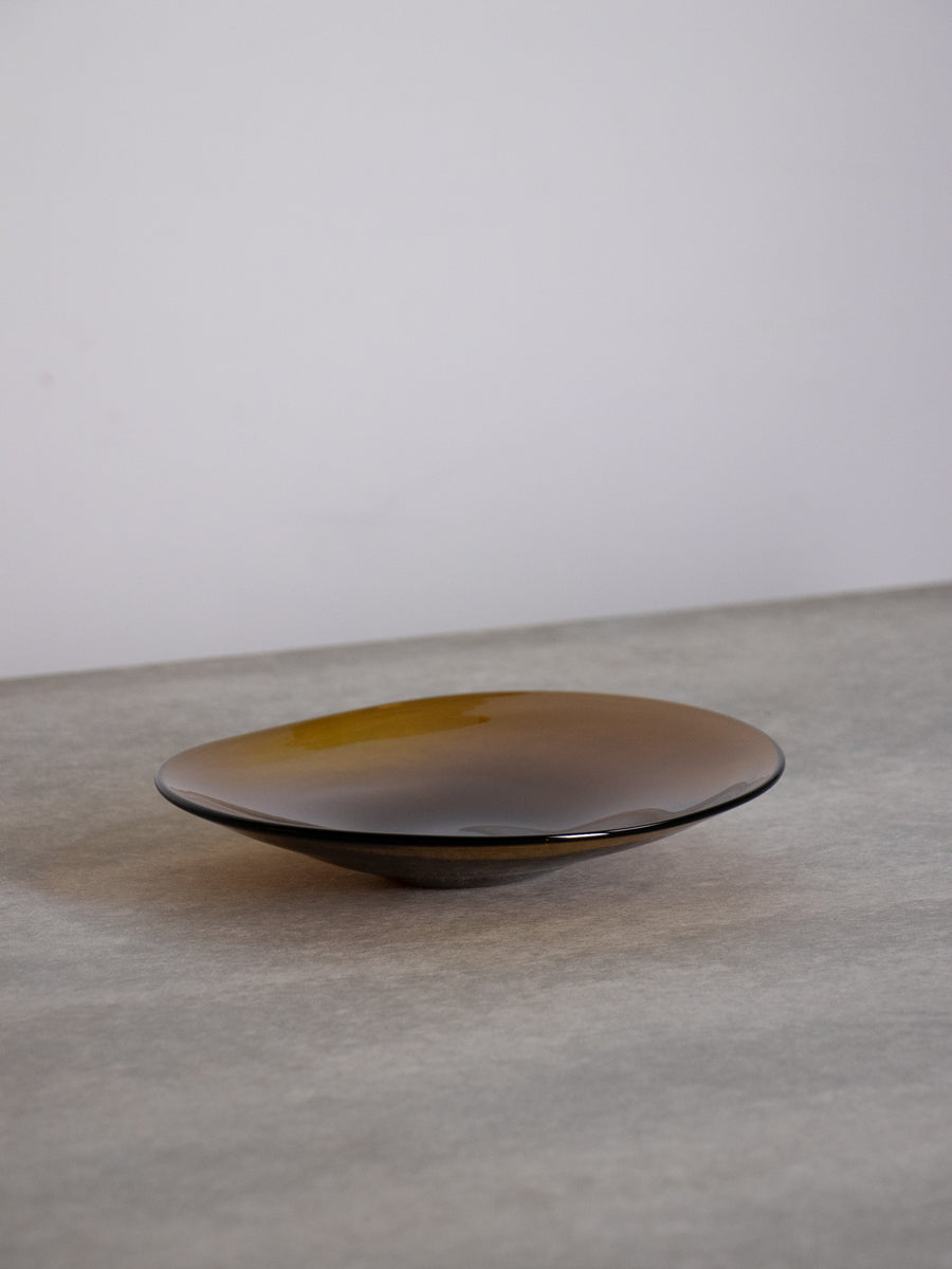 皿 (L) / Brown