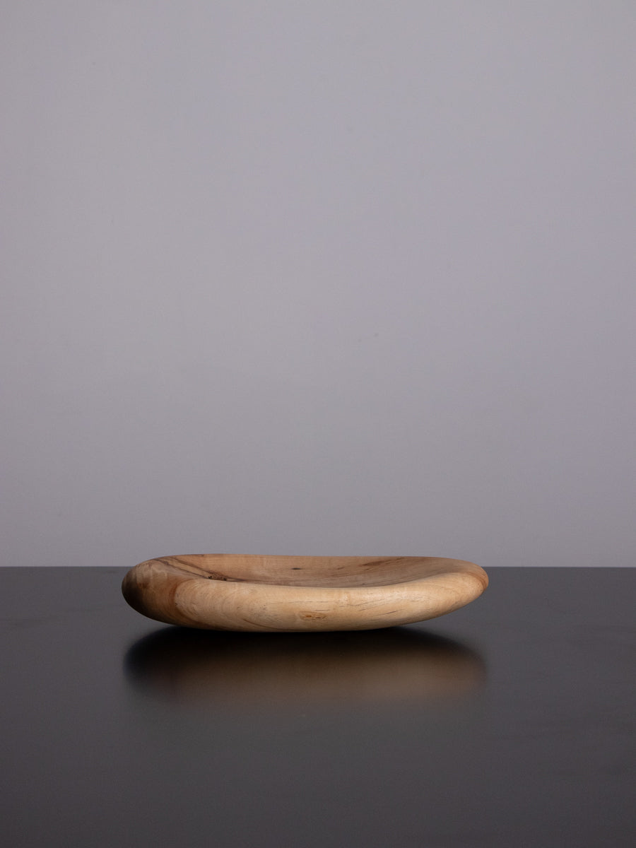 変形丸み皿