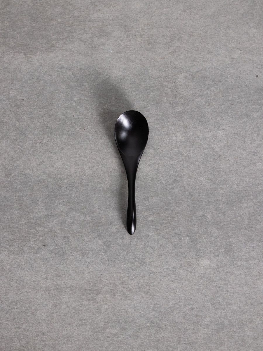 黒漆　レンゲスプーン