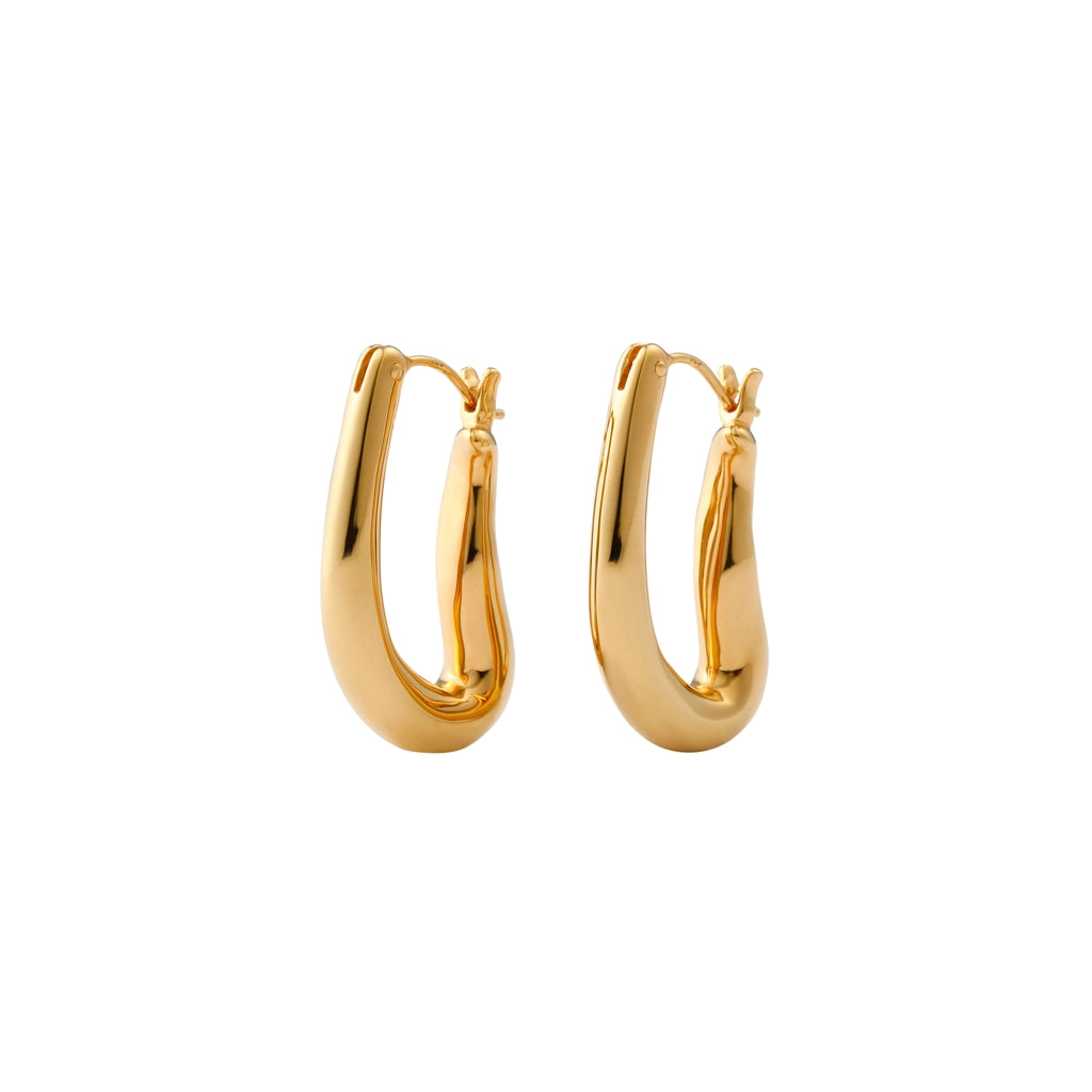 Distortion Earrings/GOLD