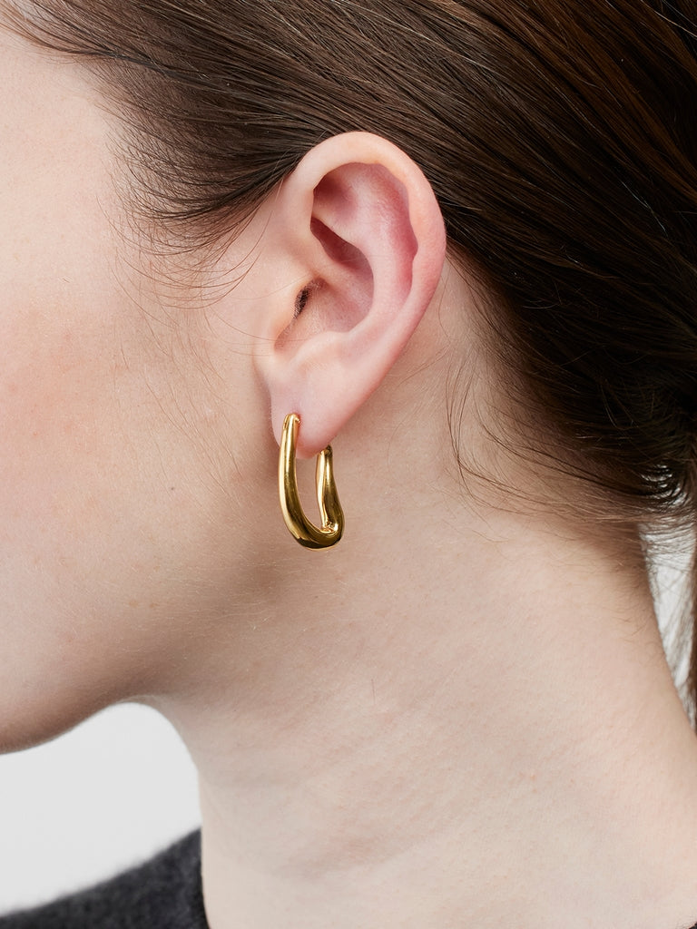 Distortion Earrings/GOLD