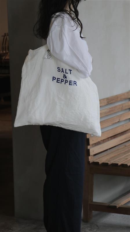 TOTE BAG：SALT&PEPPER