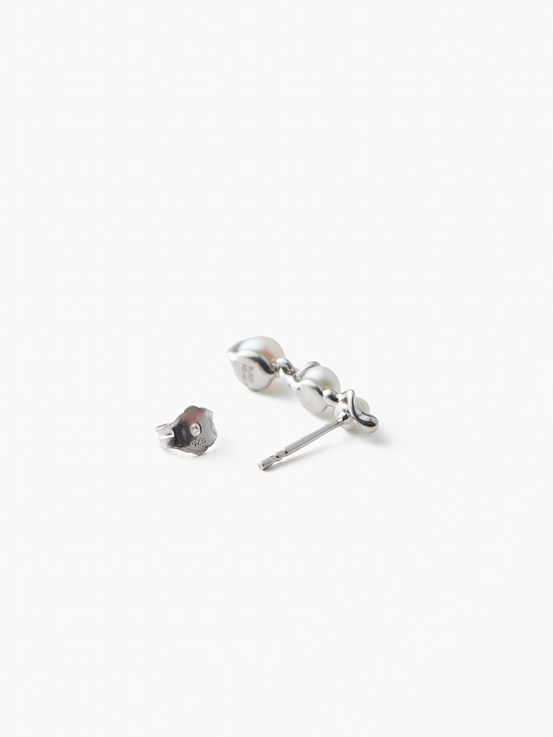 Shibuya San Stud Silver