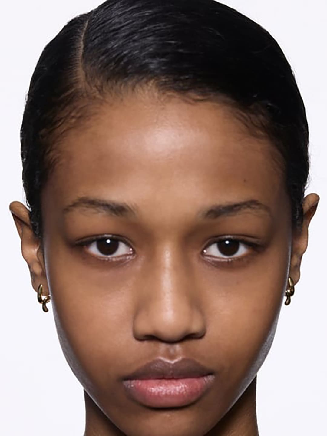 Coil Curl Stud Gold Left