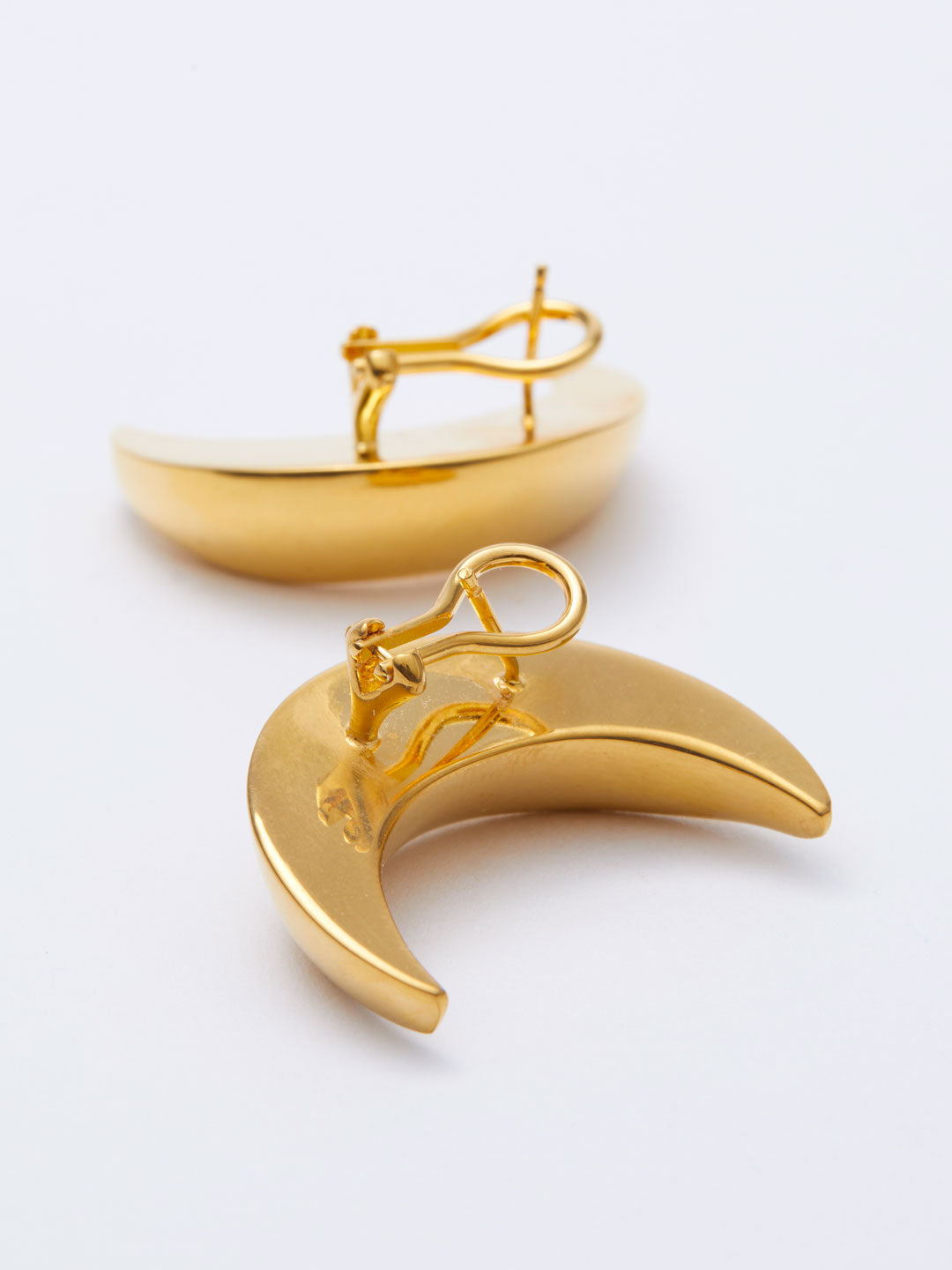 Gold Moon Earring