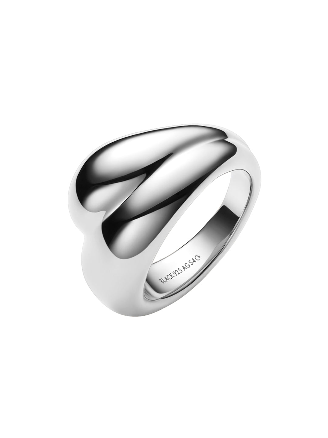 Tryvann Trail Ring Silver #16