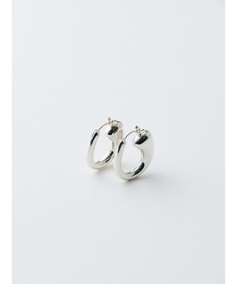 Distortion Earrings/SILVER