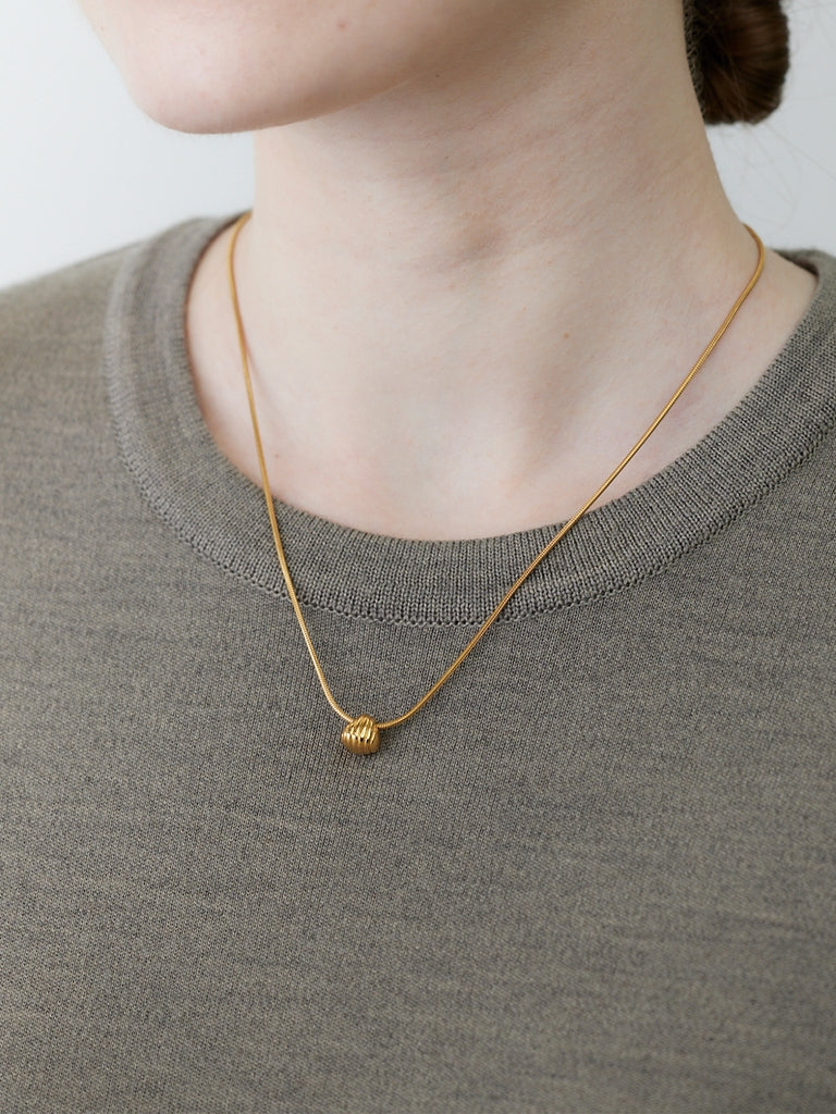 Shell Stripe Necklace