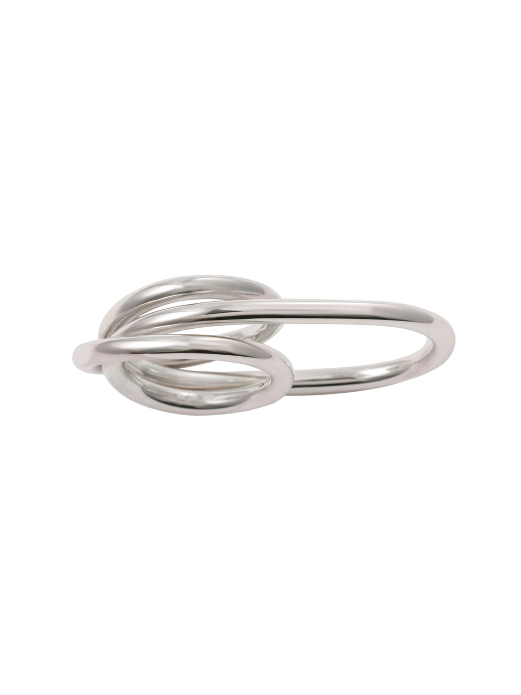 【受注商品】Coil Double finger Ring/Silver
