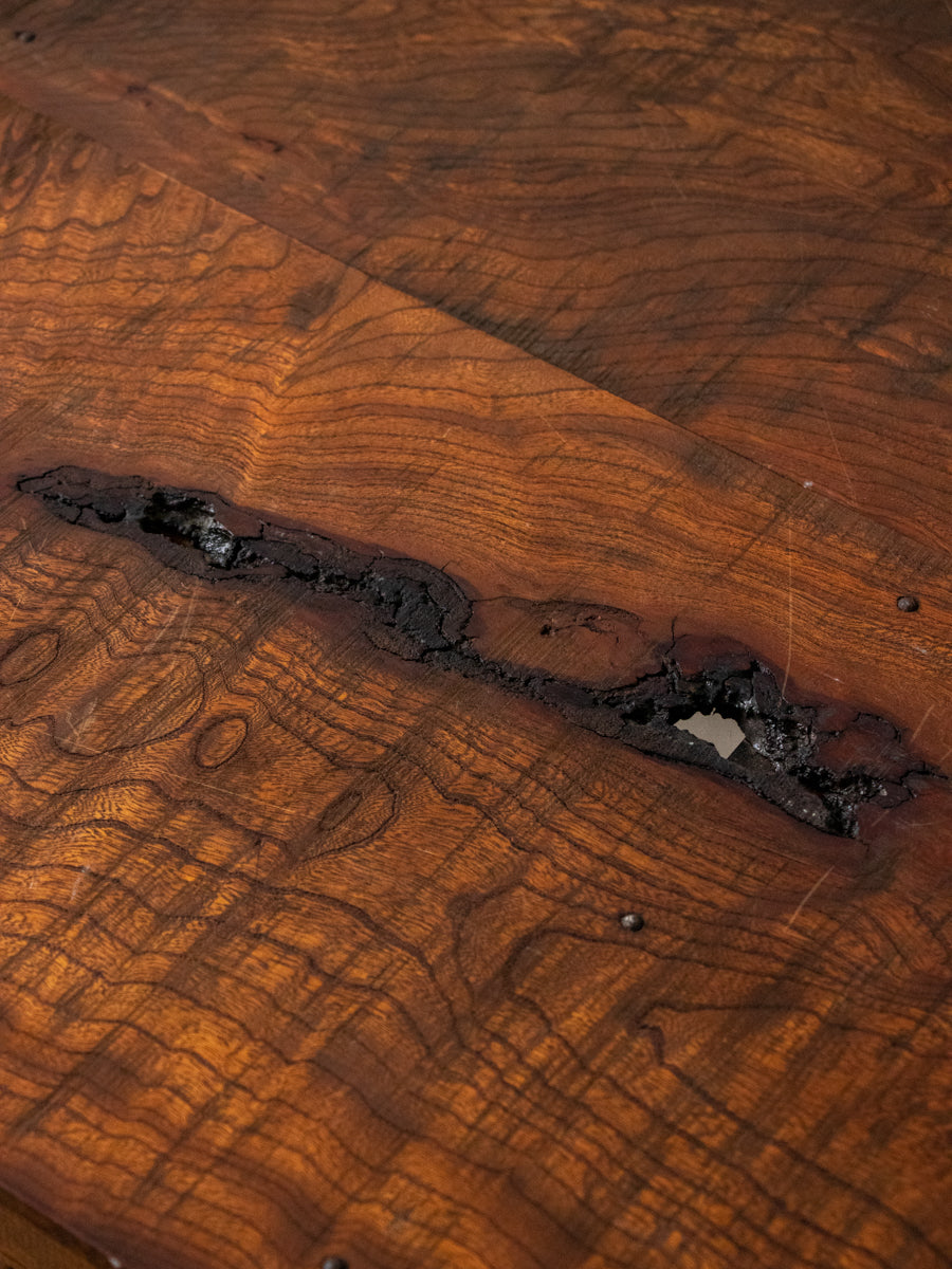 欅無垢板のテーブル